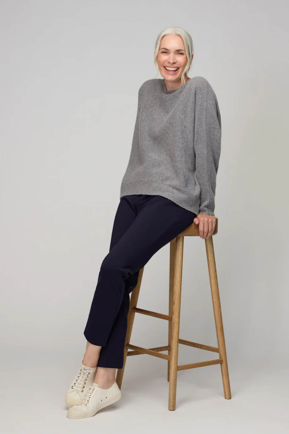 Slim Leg Ponte Trousers