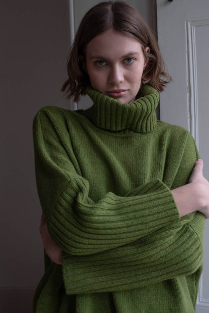 Woollen Hand Knitted Adela Jumper