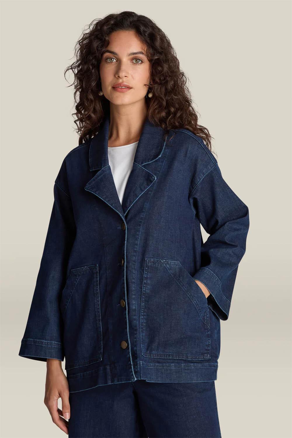 Stretch Denim Jacket