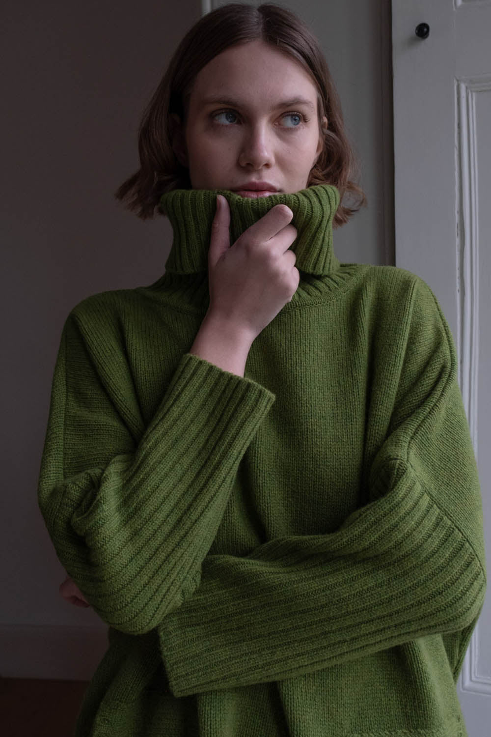 Woollen Hand Knitted Adela Jumper
