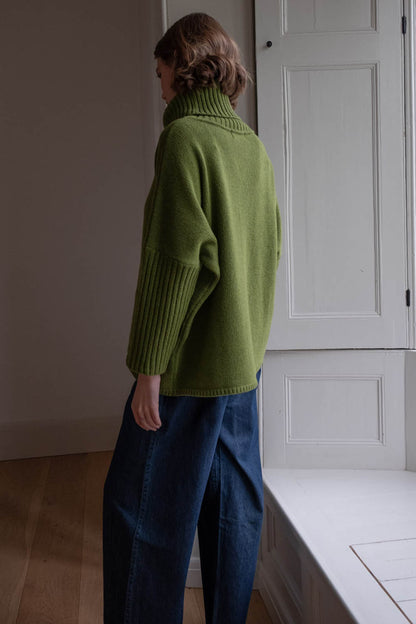 Woollen Hand Knitted Adela Jumper