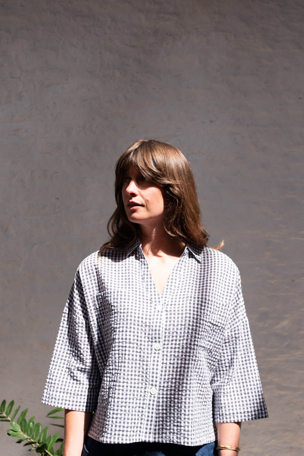 Gingham Ava Blouse