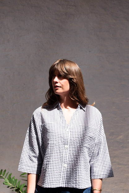 Gingham Ava Blouse