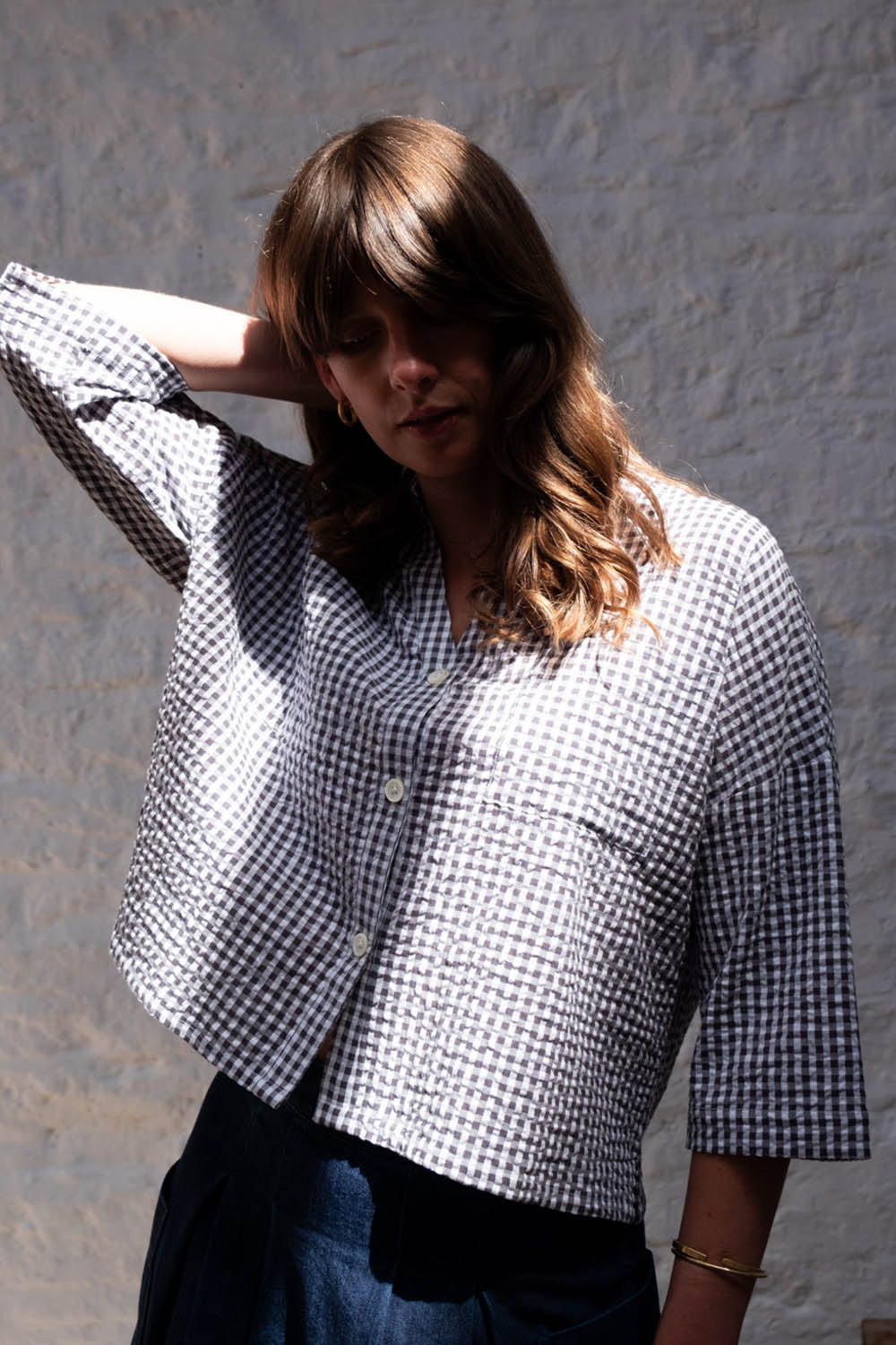 Gingham Ava Blouse
