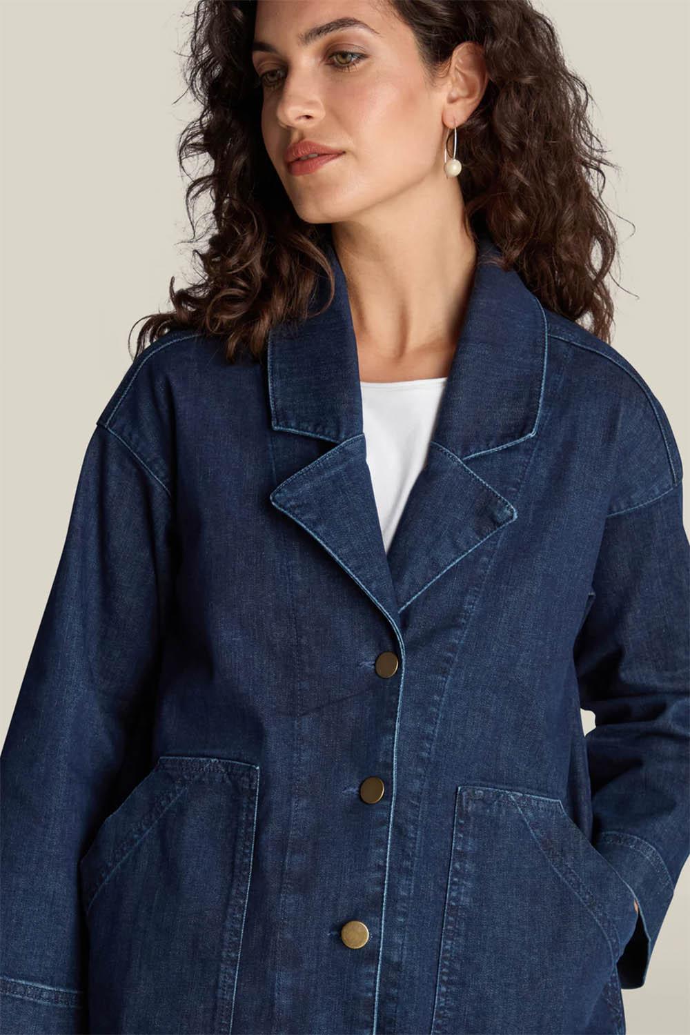 Stretch Denim Jacket