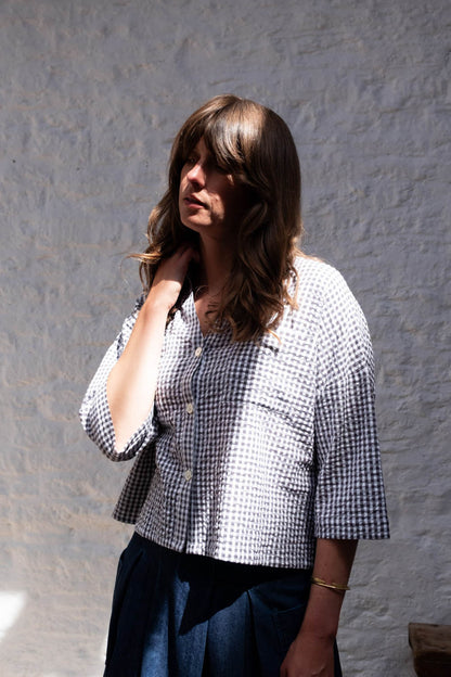 Gingham Ava Blouse