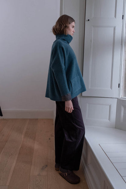 Woollen Hand Knitted Adela Jumper