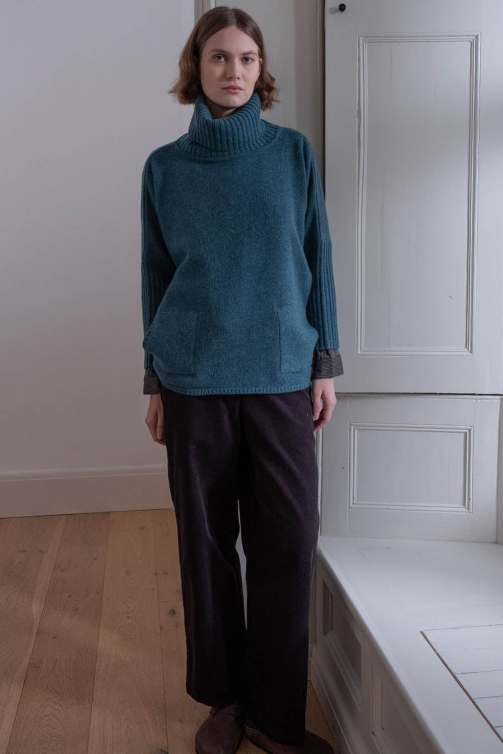 Woollen Hand Knitted Adela Jumper