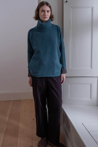 Woollen Hand Knitted Adela Jumper