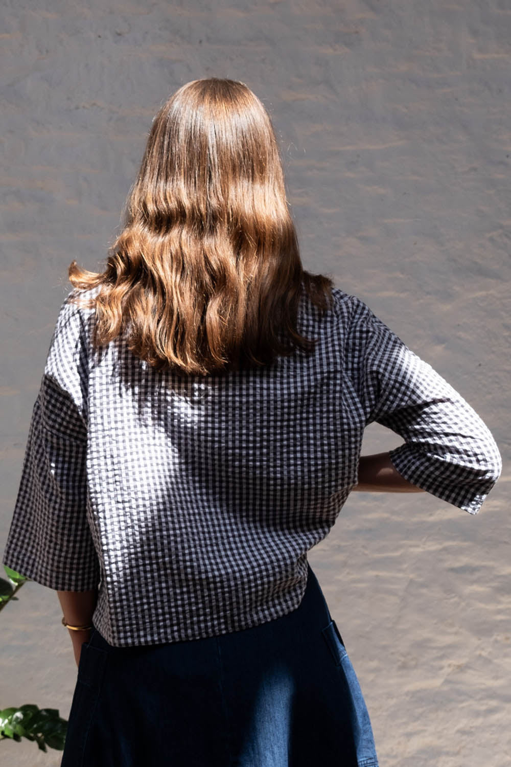 Gingham Ava Blouse
