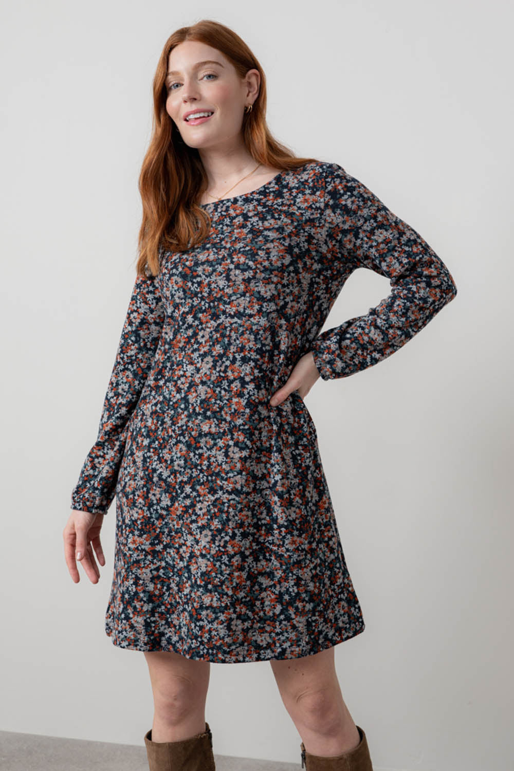 Cosmos Spruce Dress