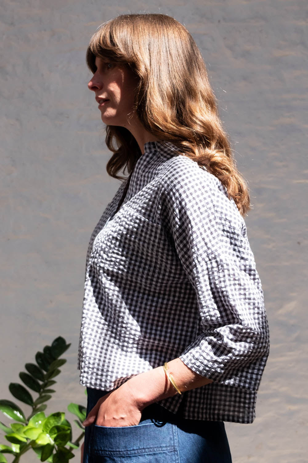 Gingham Ava Blouse