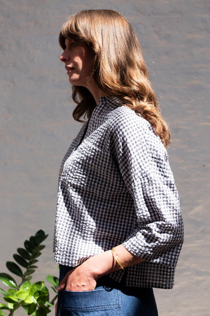 Gingham Ava Blouse
