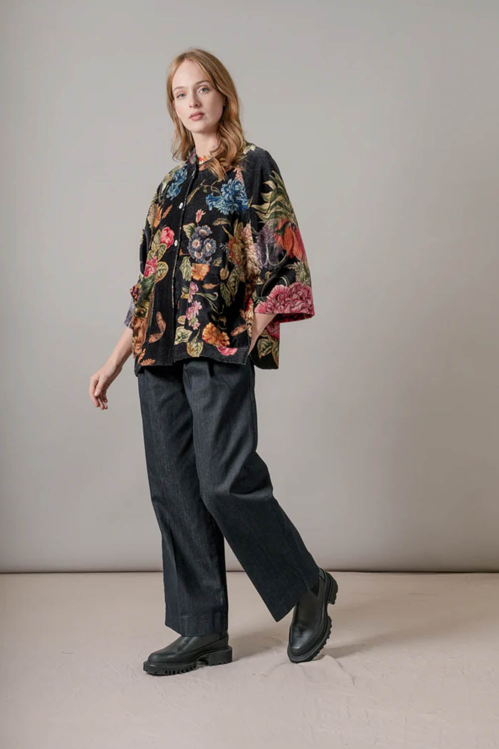 Primula Berry Velvet Jacket