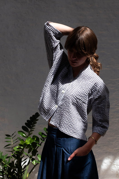 Gingham Ava Blouse
