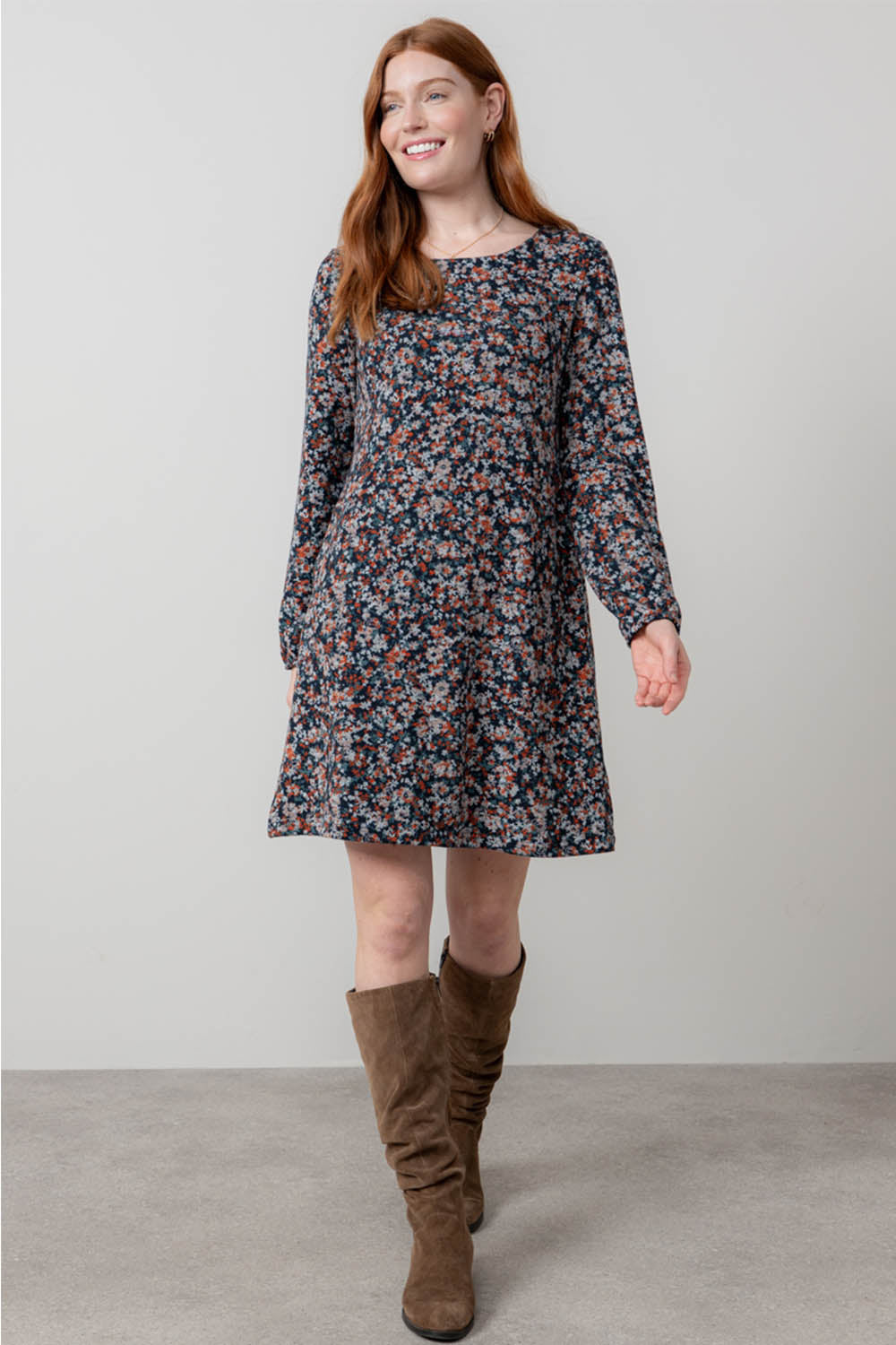 Cosmos Spruce Dress