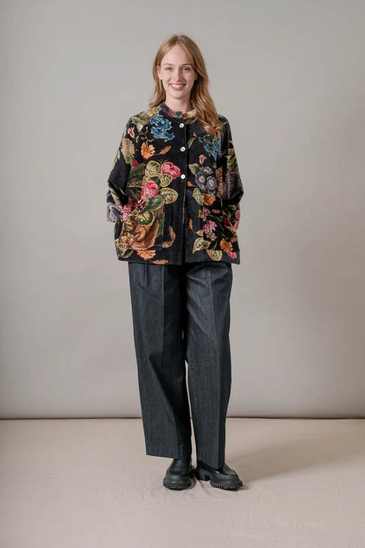 Primula Berry Velvet Jacket