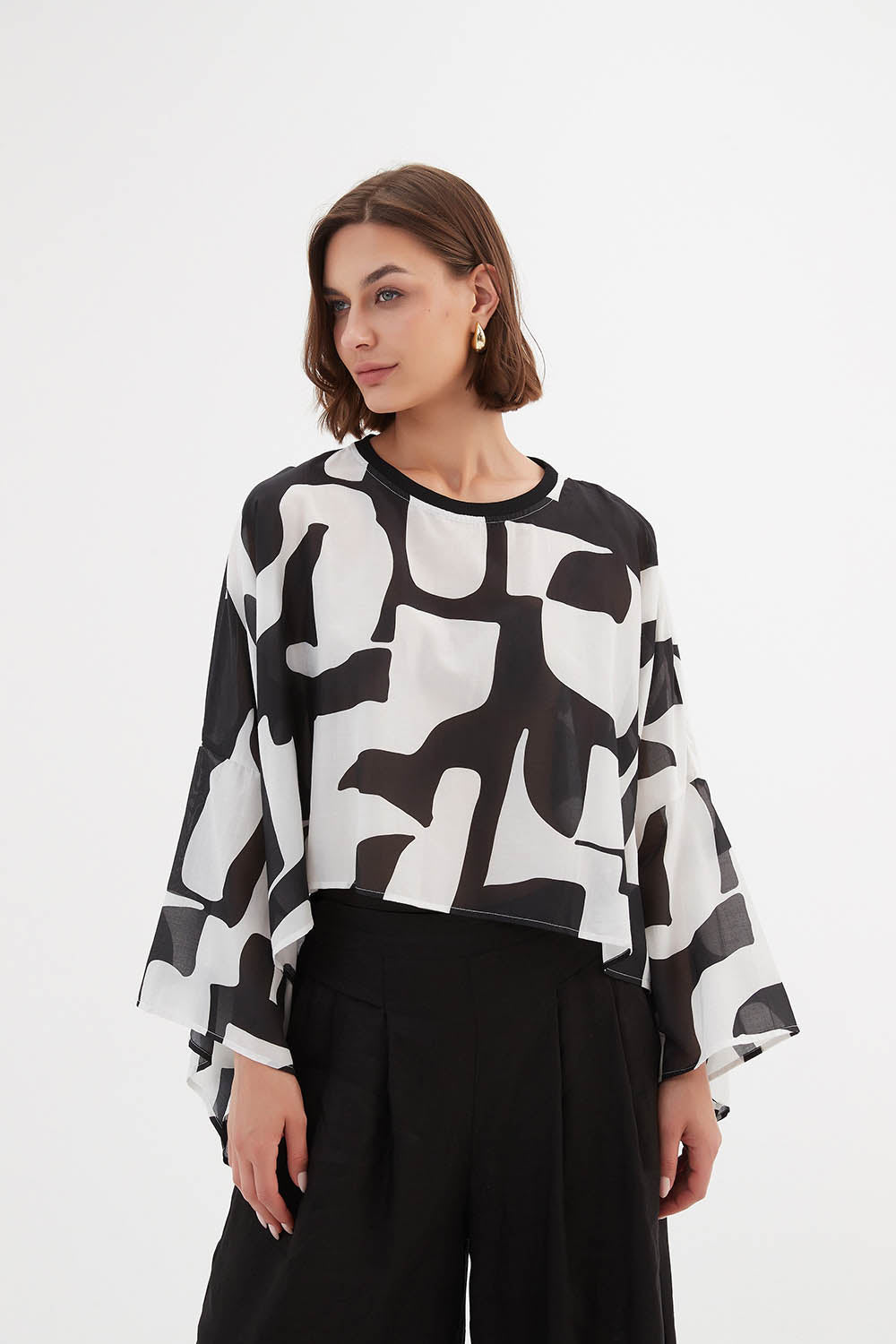 Jys Topper Silky Oversized Layer Top – Jessie Juniper