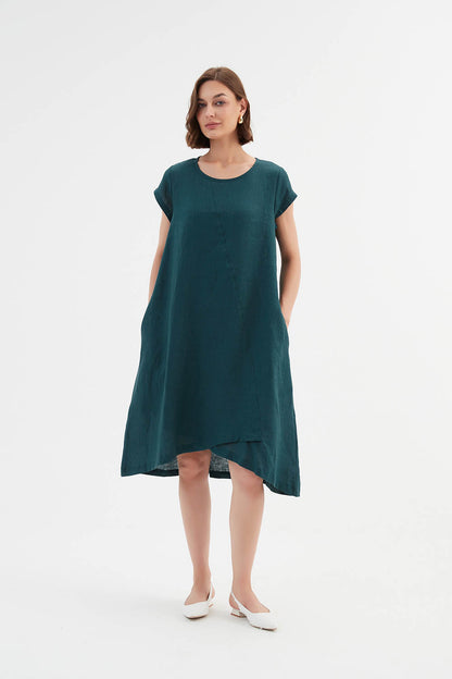 Cross Front Detail Dress
