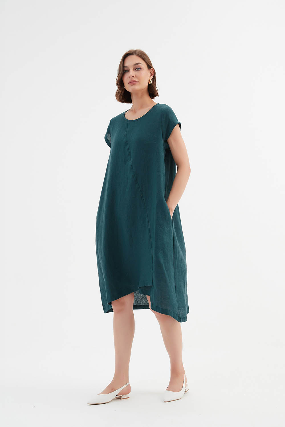 Cross Front Detail Dress
