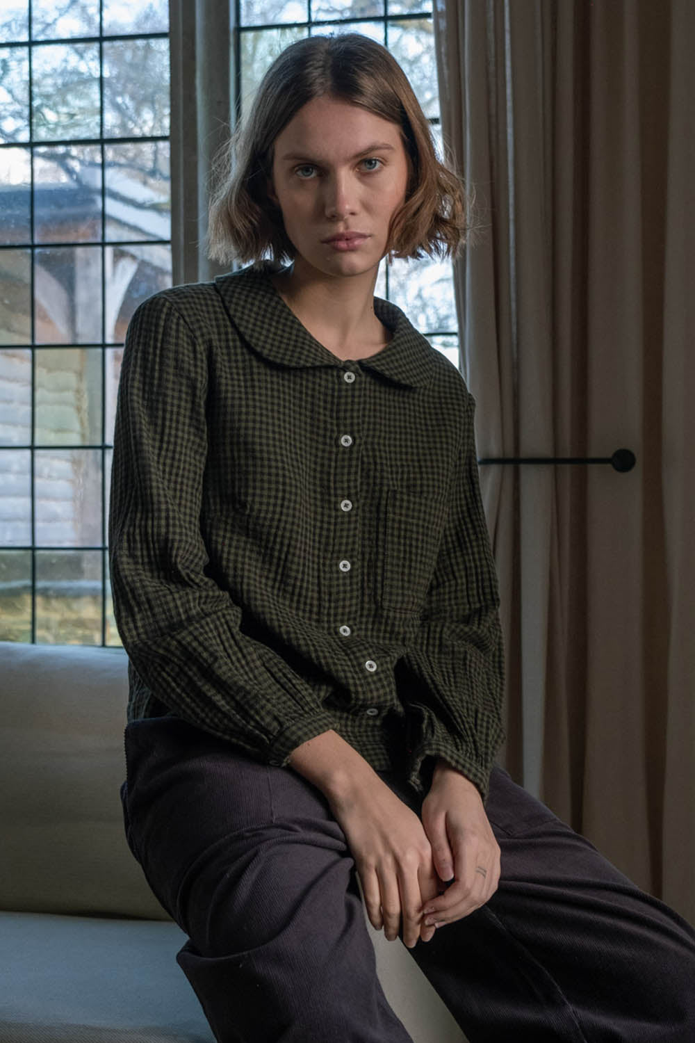 Jolene Casual Check Shirt