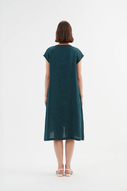 Cross Front Detail Dress