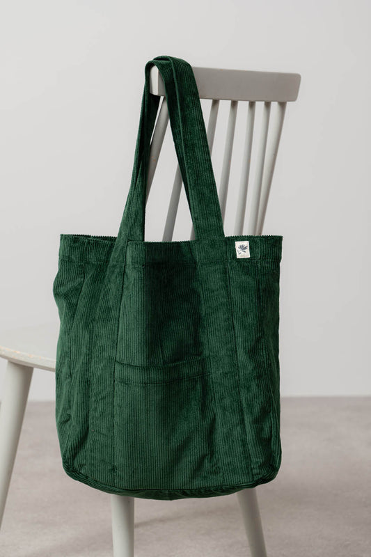 Cord Shopper Bag Plain