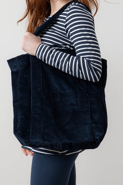Cord Shopper Bag Plain