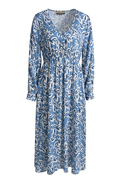 Smith & Soul Sky Print Maxi Dress Blue Blue