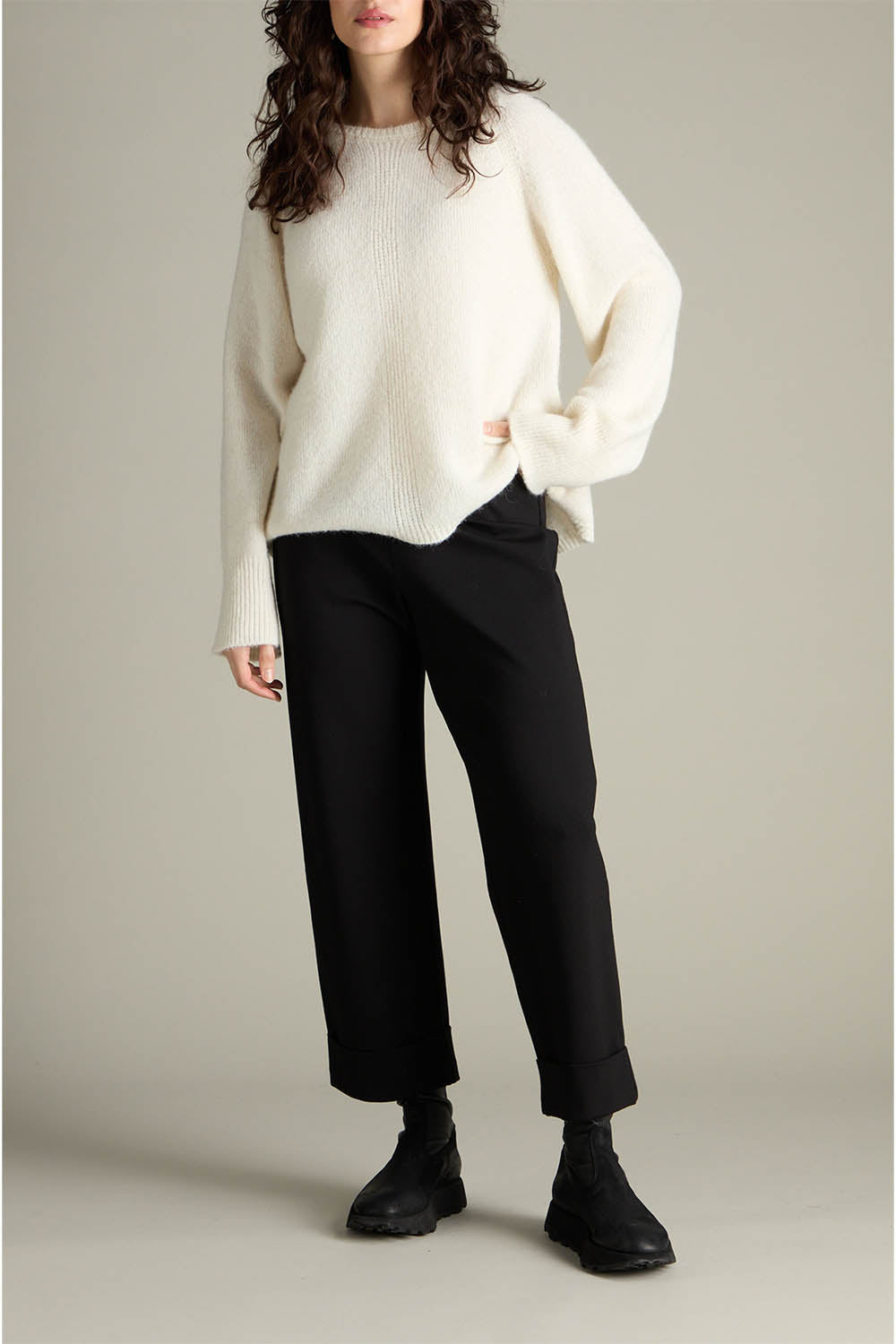 New Lightweight Ponte Straight Trousers