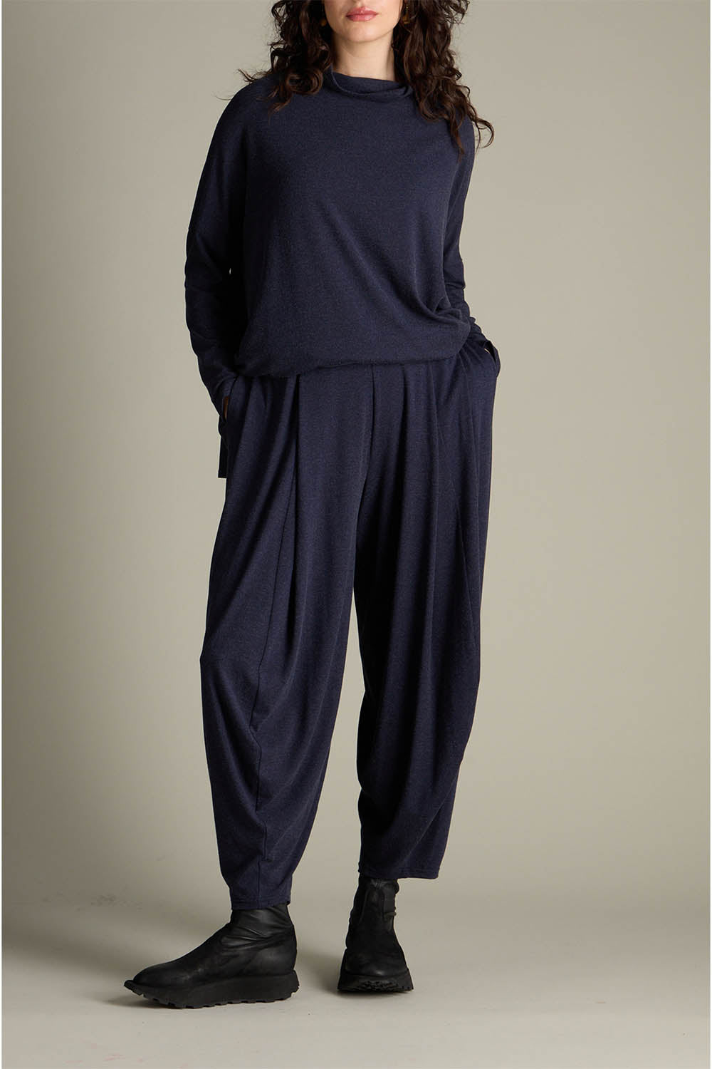 Soft Viscose Jersey Trousers