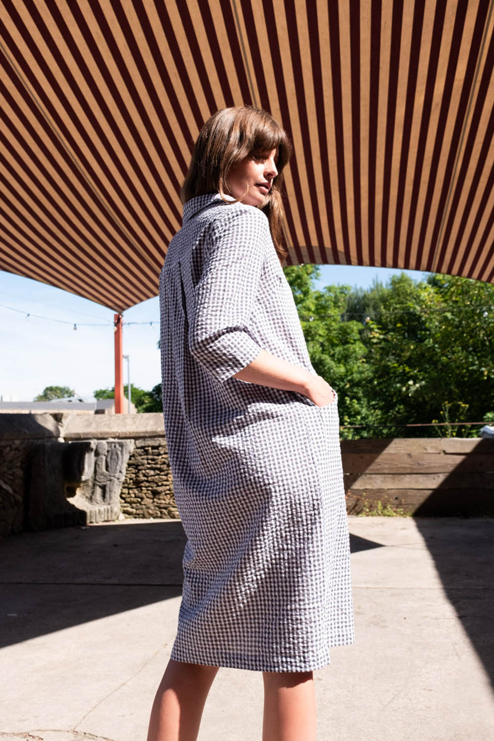 Gingham Tara Shirt Dress