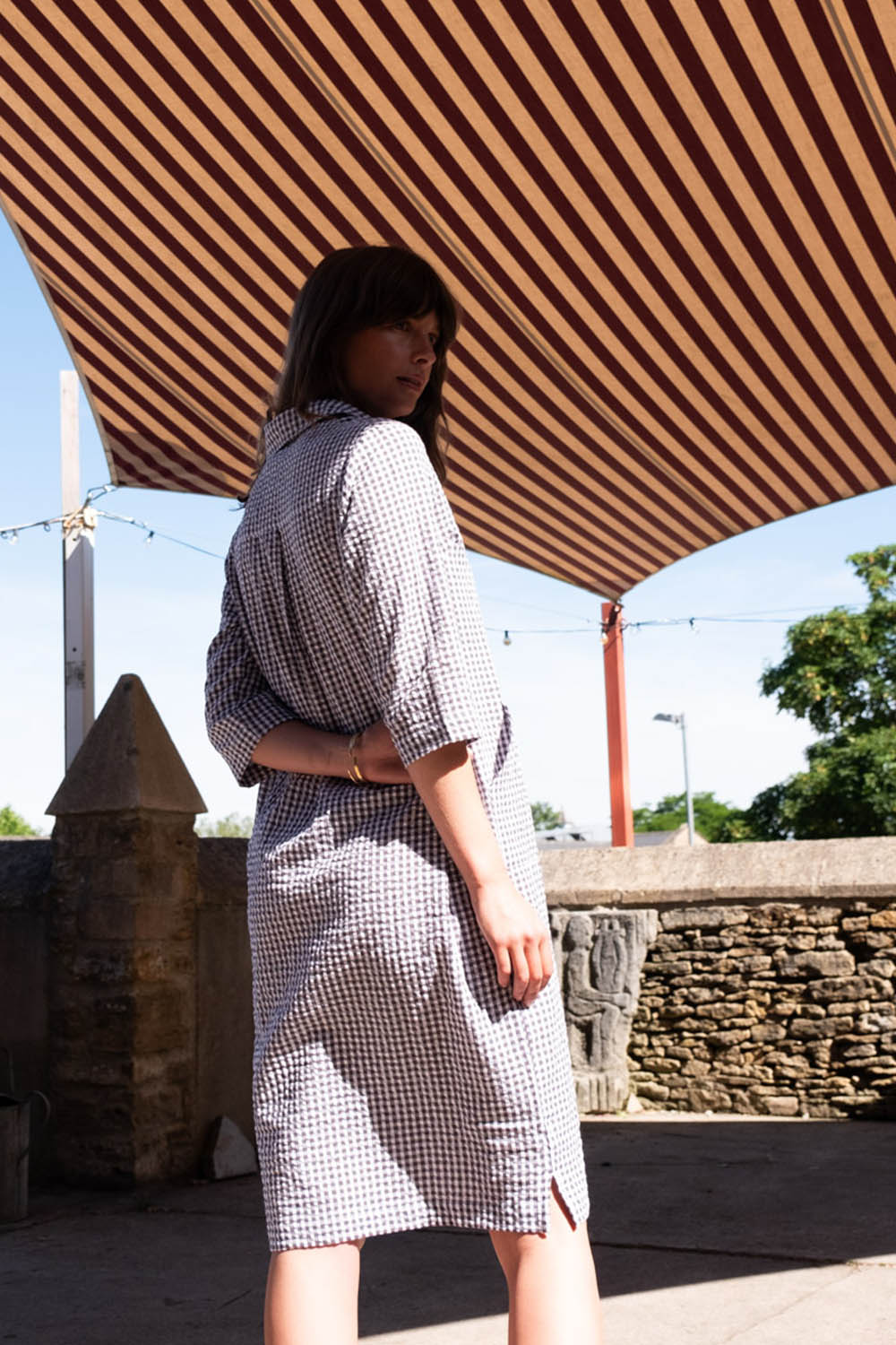 Gingham Tara Shirt Dress