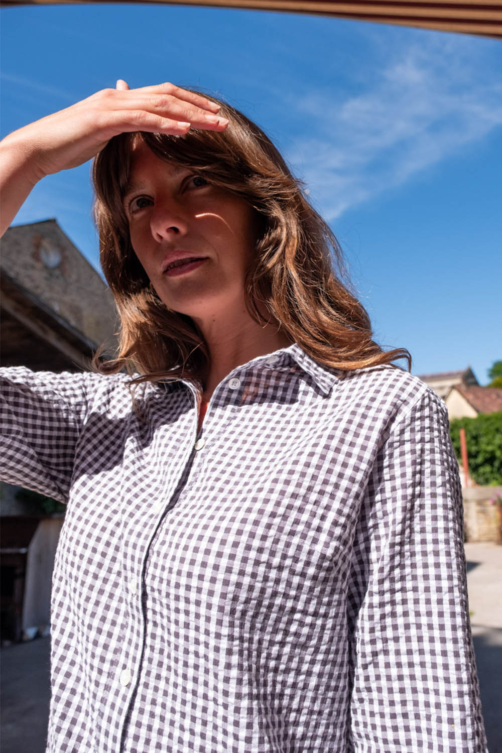 Gingham Tara Shirt Dress