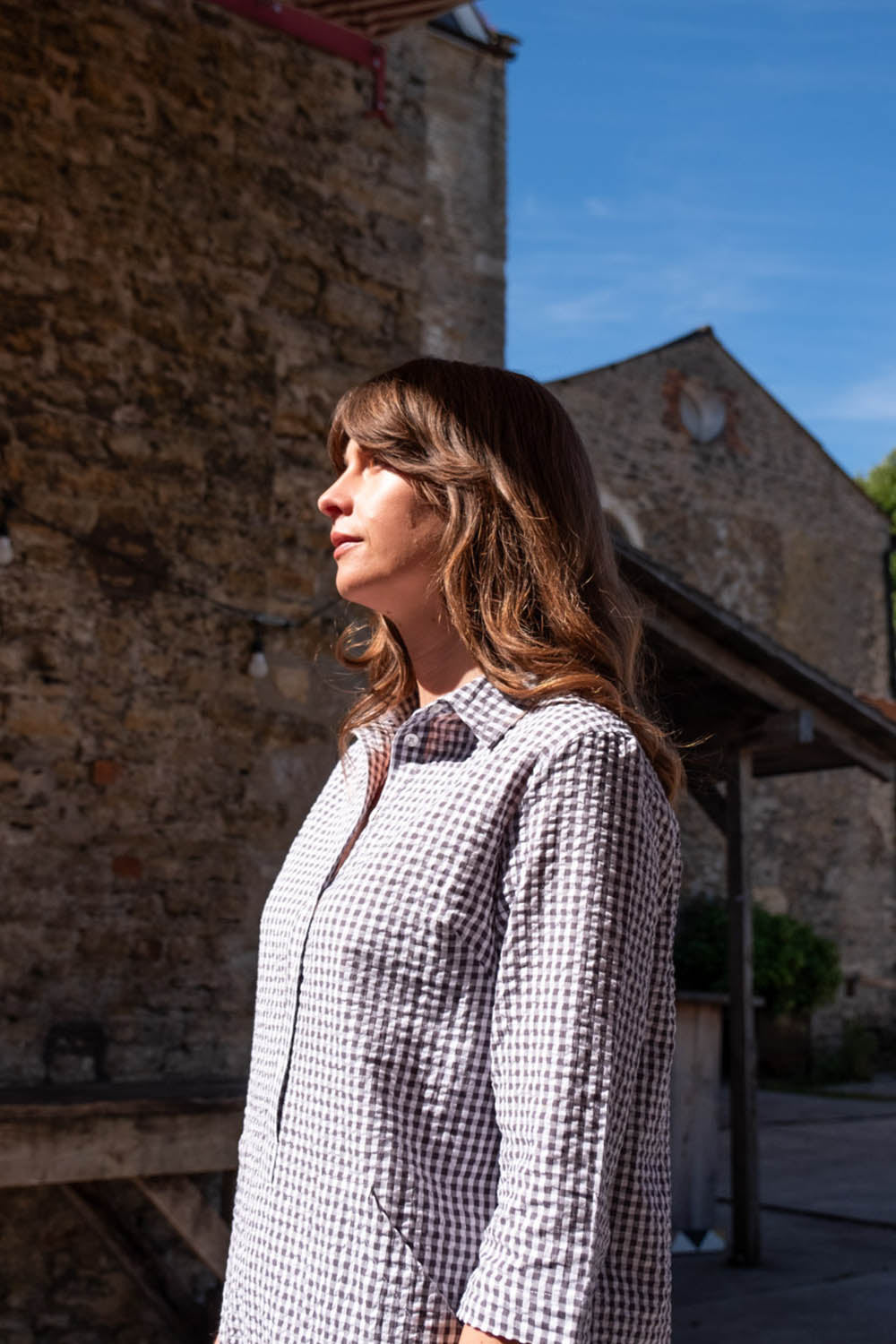 Gingham Tara Shirt Dress
