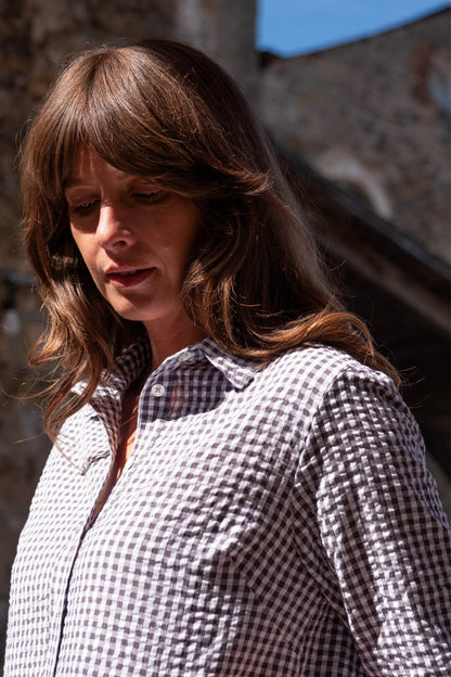 Gingham Tara Shirt Dress