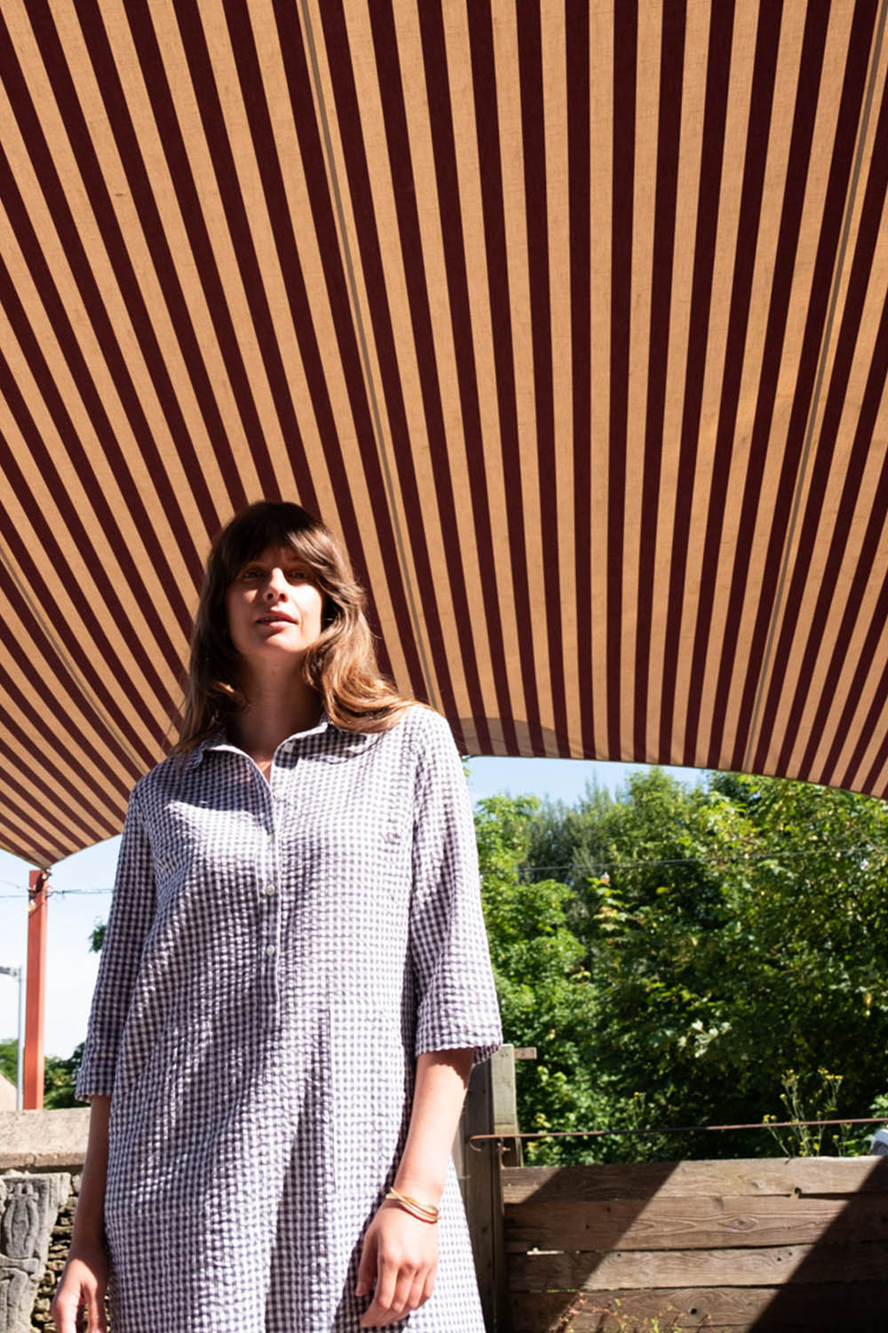 Gingham Tara Shirt Dress