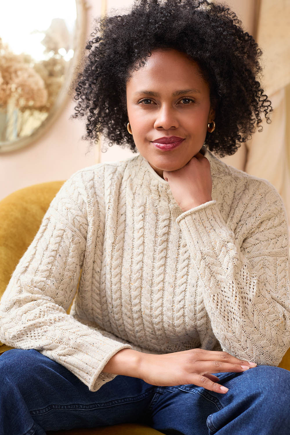 Elspeth Fleck Knit Jumper