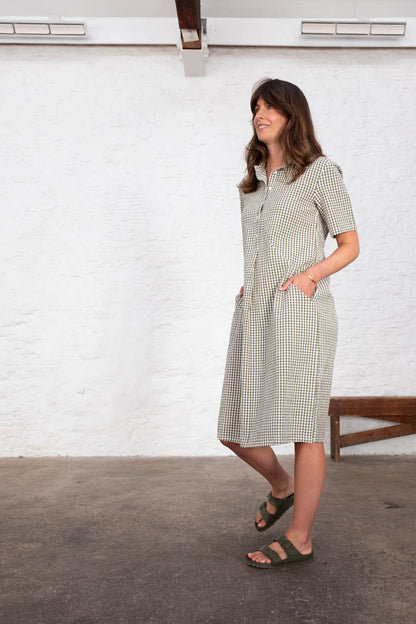 Gingham Alexa Shirt Dress