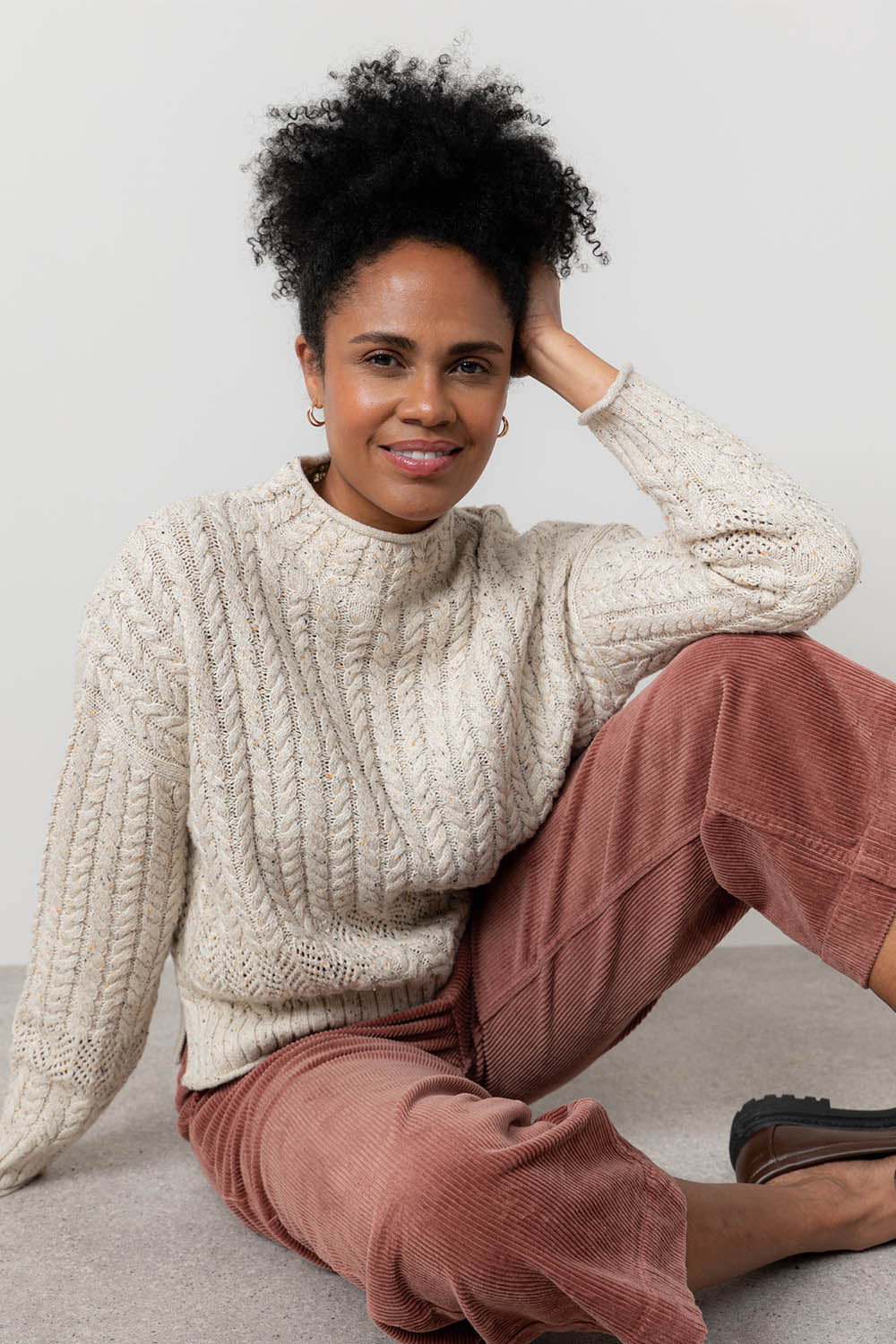 Elspeth Fleck Knit Jumper