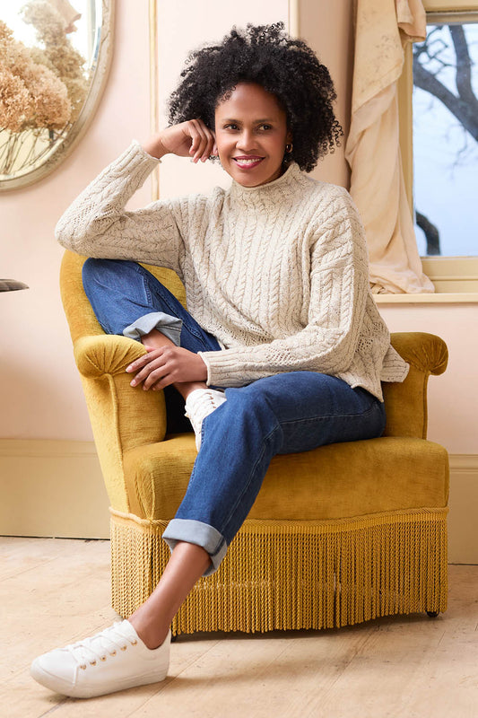 Elspeth Fleck Knit Jumper