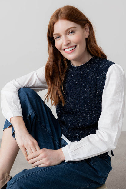 Eva Fleck Knit Tank