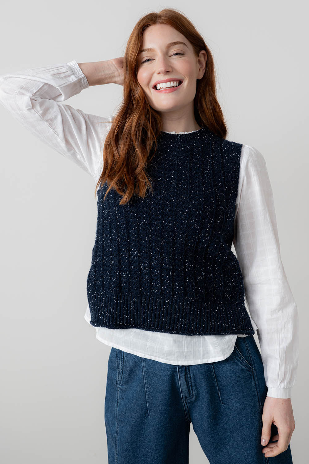 Eva Fleck Knit Tank