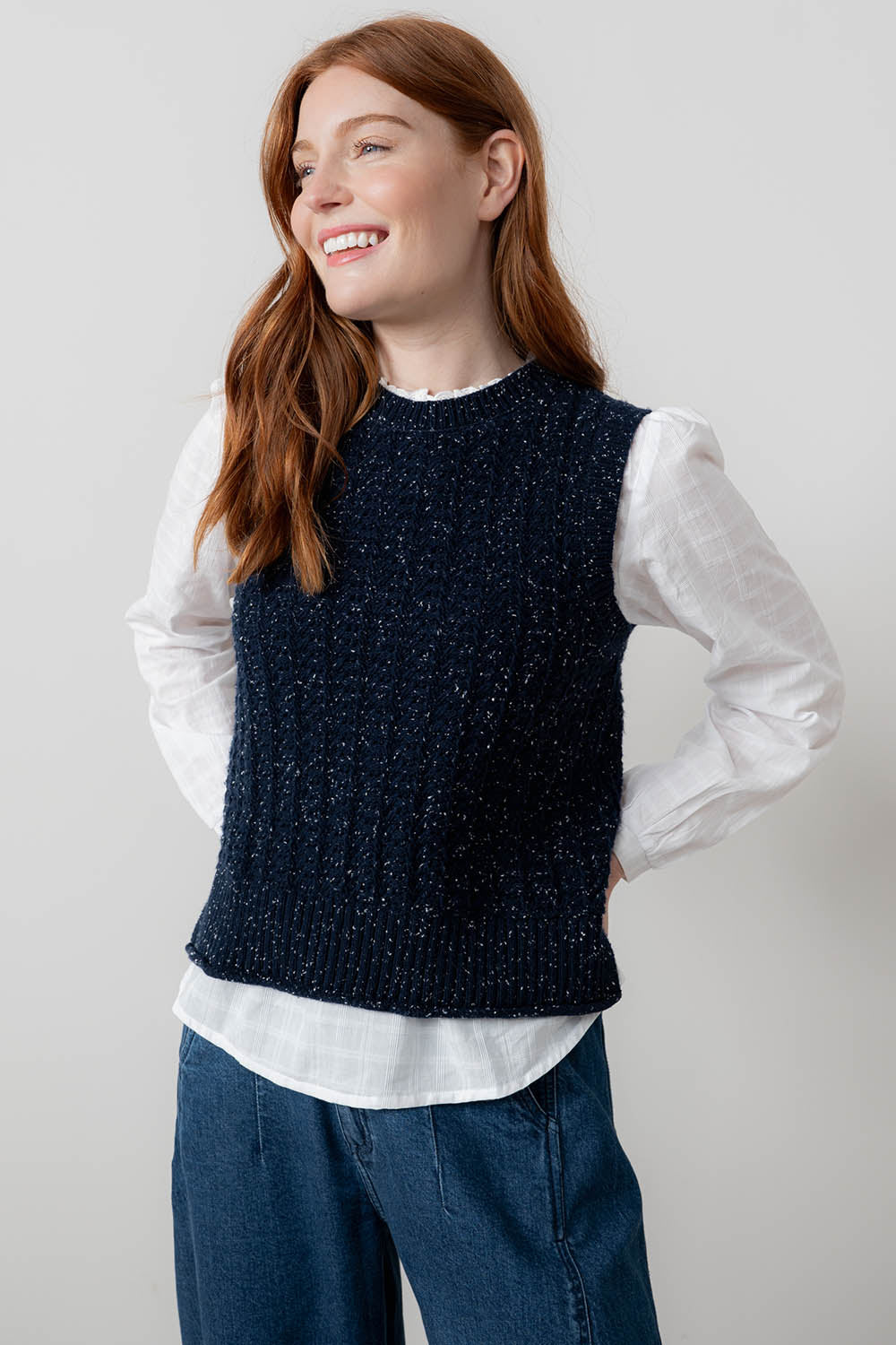 Eva Fleck Knit Tank