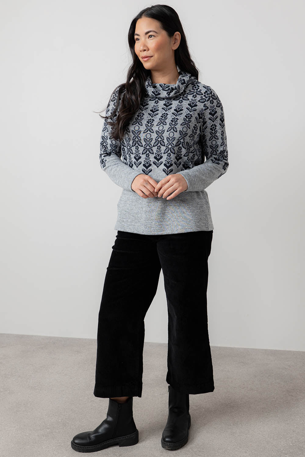 Folk Fairisle Relaxed Everyday Jumper