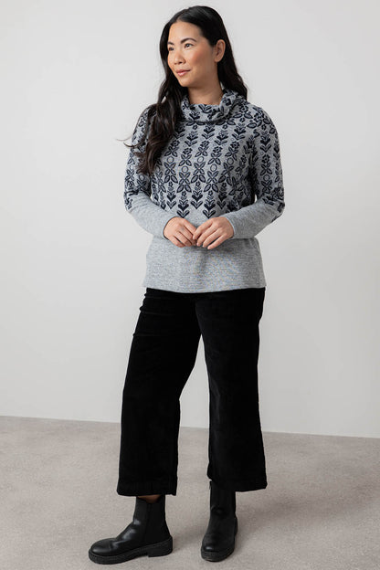 Folk Fairisle Relaxed Everyday Jumper