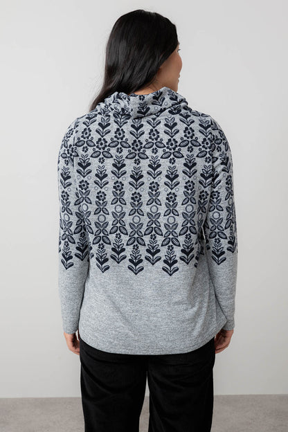 Folk Fairisle Relaxed Everyday Jumper