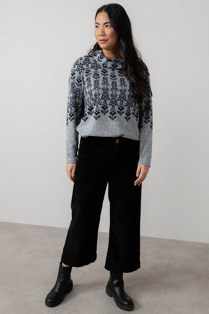 Folk Fairisle Relaxed Everyday Jumper