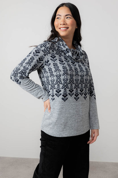 Folk Fairisle Relaxed Everyday Jumper
