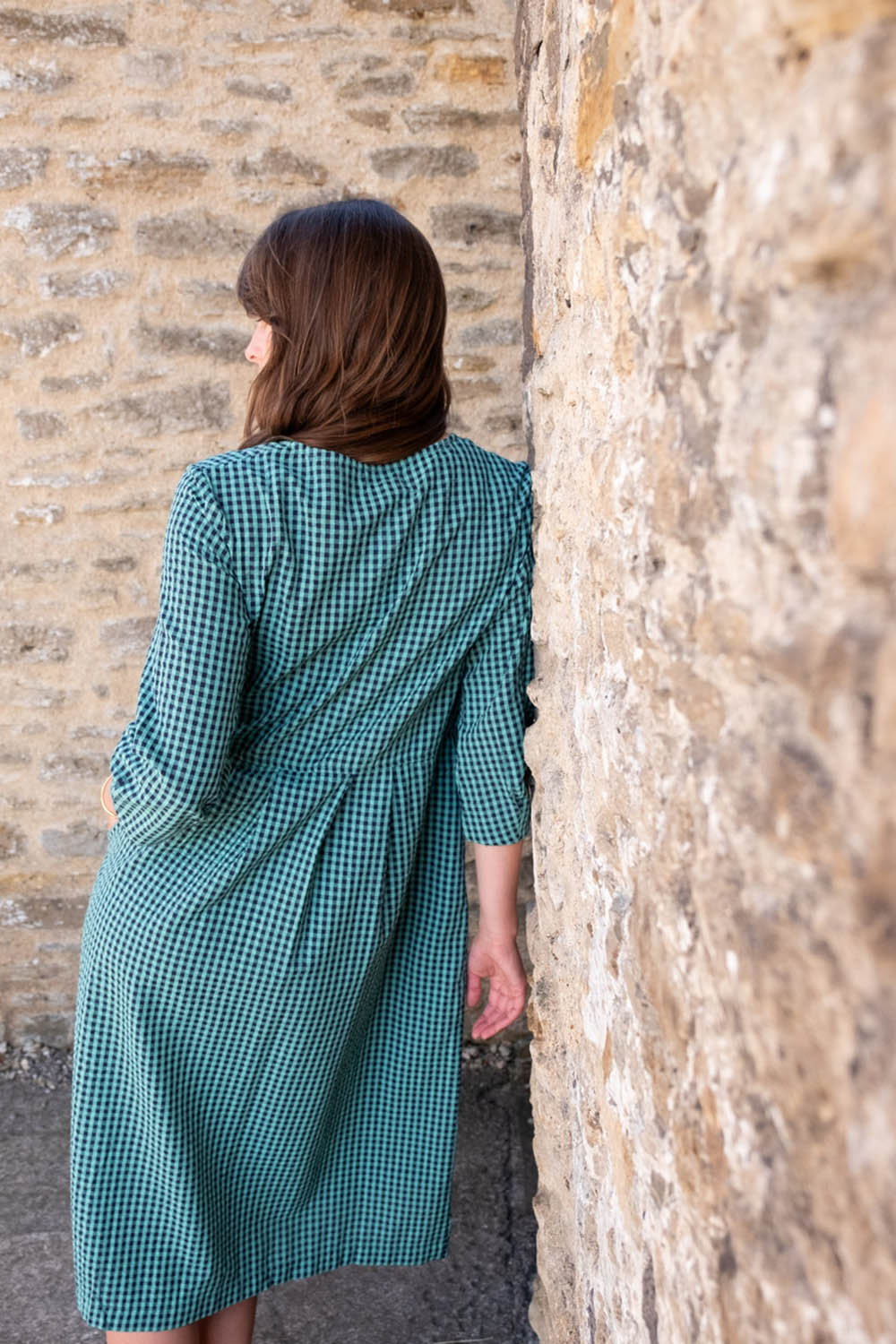 Gingham Jane Midi Dress